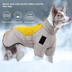 Waterproof Large Dog Jacket Warm Dog Clothes Winter Coat French Dog Reflective Dog Cold Weather Coats Pet Snow Jacket