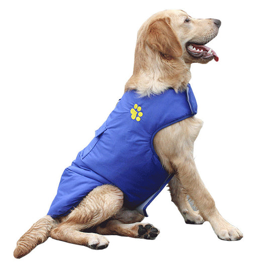 Waterproof Dog Vest Jacket Two Side Clothes Puppy Pet Clothing Warm Winter Dogs Coat For Small Medium Large Dogs