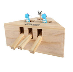 Solid Wood Cat Toy , Hamsters, Kittens, Interactive Toys