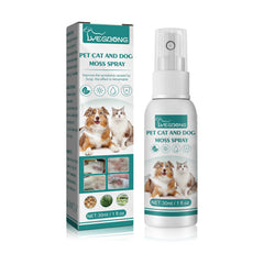 Pet Skin Medicine Spray For Cats And Dogs Universal Mite Skin Itchy Red Hair Itching