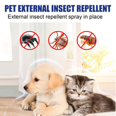 Cat Dog Pet Skin Cleaning In Vitro Lice Repellent Tick Anti-itching Spray