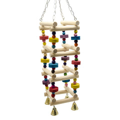 Parakeet Bird Toy Amusement Park Swing Stand