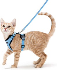 Pet Cat Vest Type Adjustable Anti Breakaway Leash