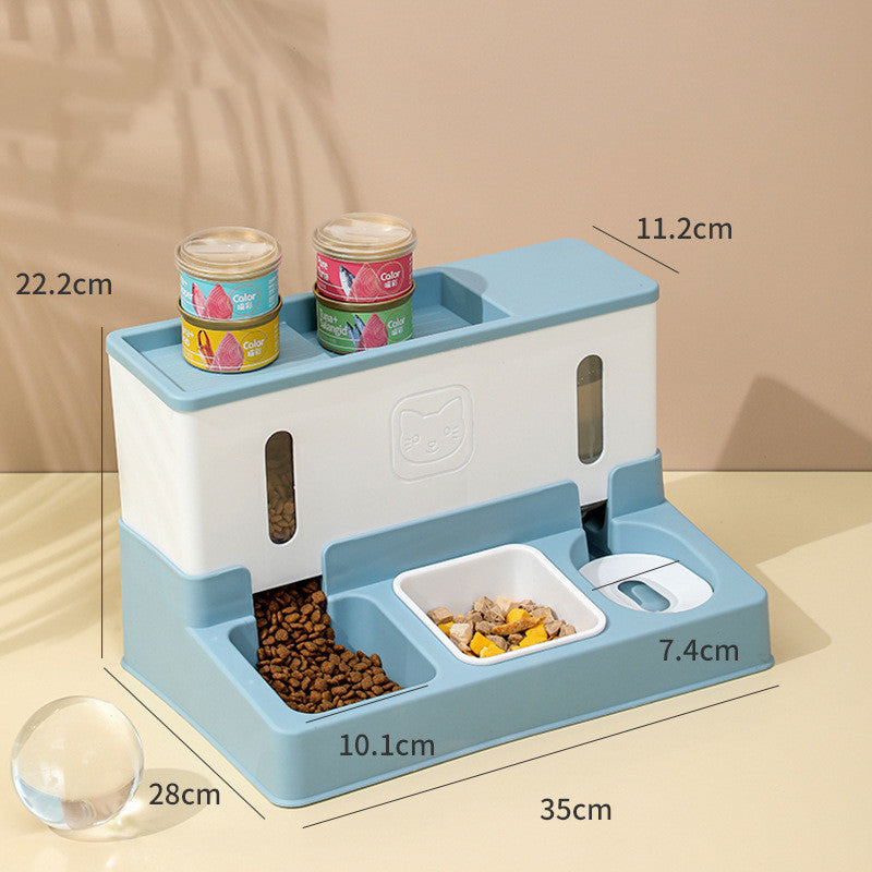 Automatic Pet Feeder Automatic Refilling Cat Drinking Water