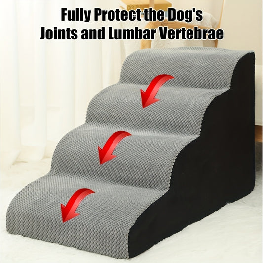 Small Dog Stairs - Detachable Washable Pet Pedals